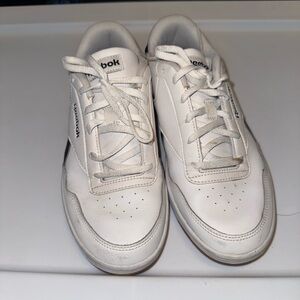 White Reebok sneakers